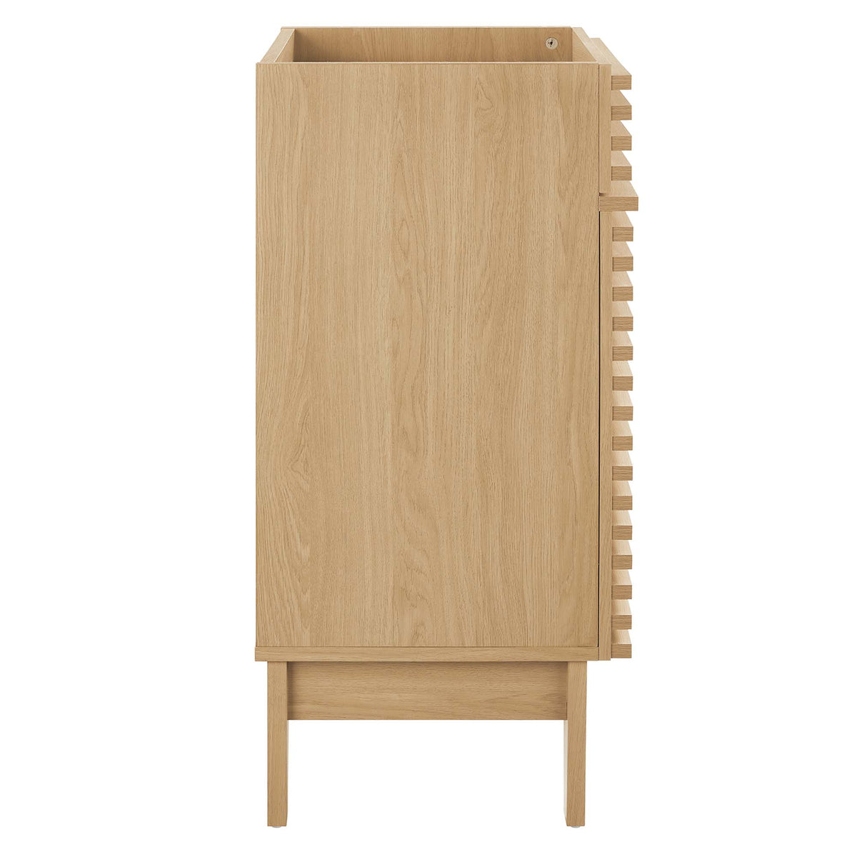 Render 18" Bathroom Vanity Cabinet (Sink Basin Not Included) - Oak
