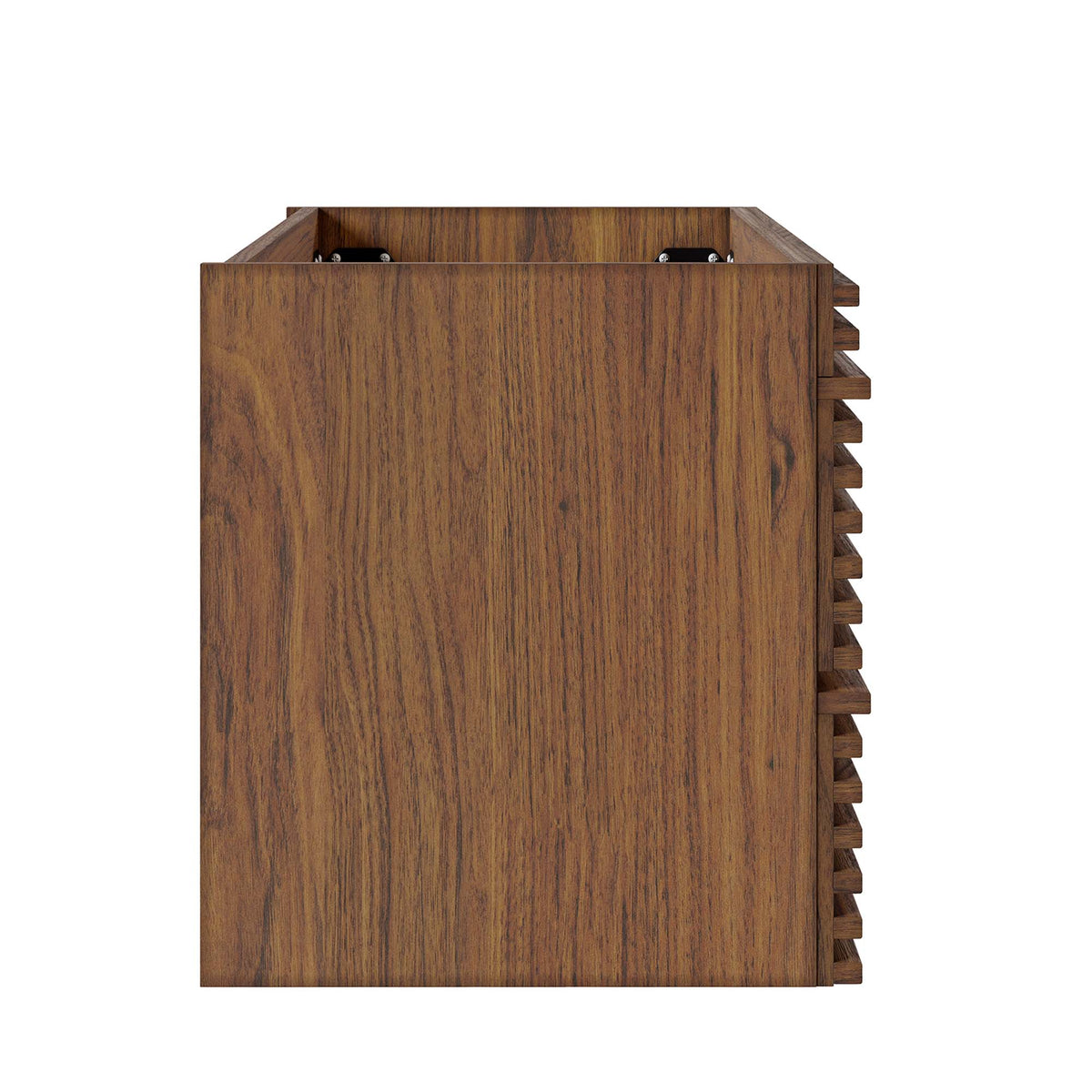 Render 30" Wall-Mount Bathroom Vanity Cabinet (Sink Basin Not Included) - Walnut