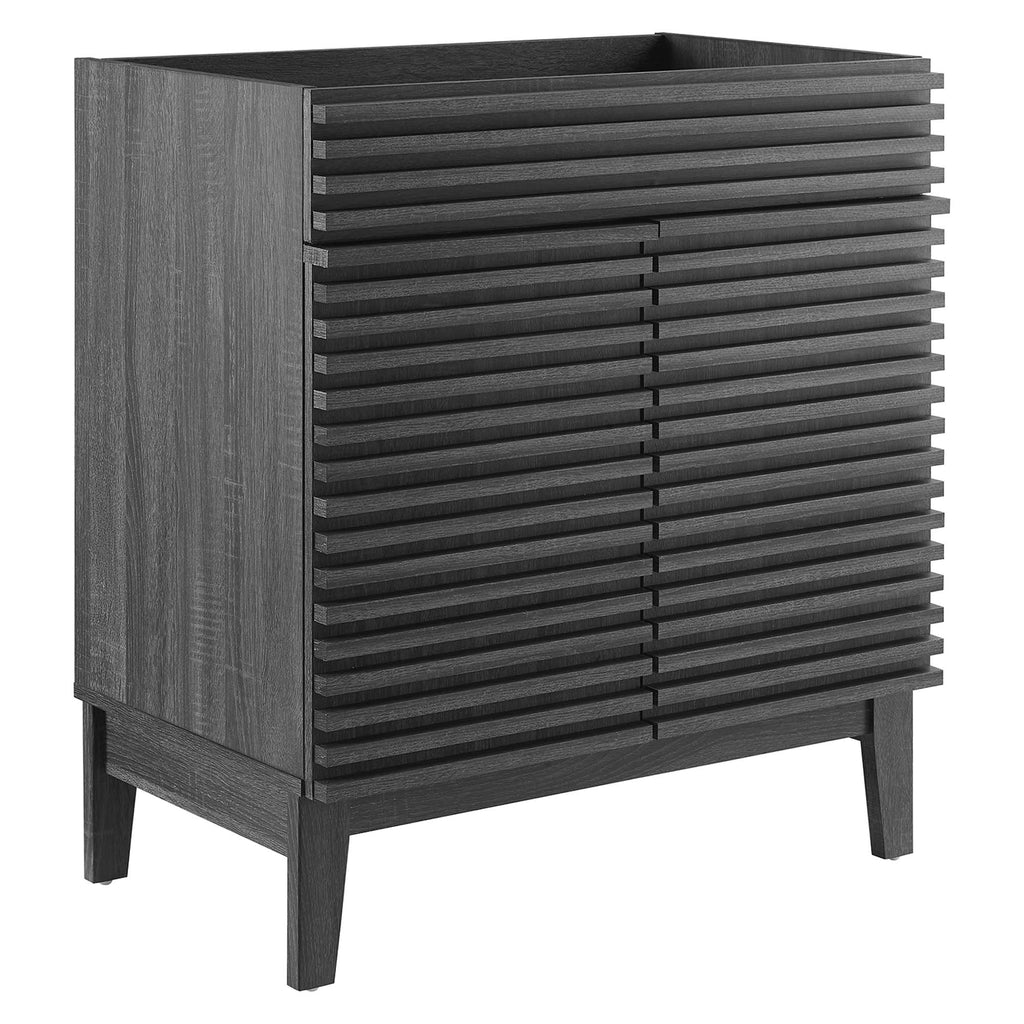Render 30" Bathroom Vanity Cabinet (Sink Basin Not Included) - Charcoal