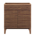 Render 30" Bathroom Vanity Cabinet (Sink Basin Not Included) - Walnut