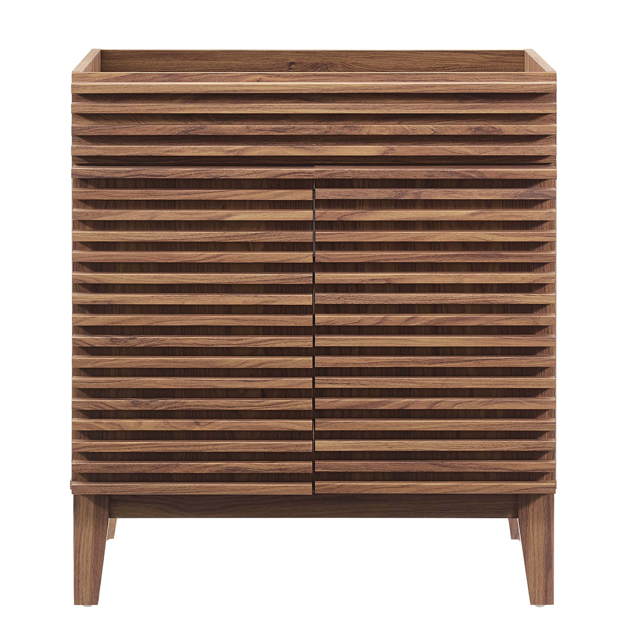 Render 30" Bathroom Vanity Cabinet (Sink Basin Not Included) - Walnut
