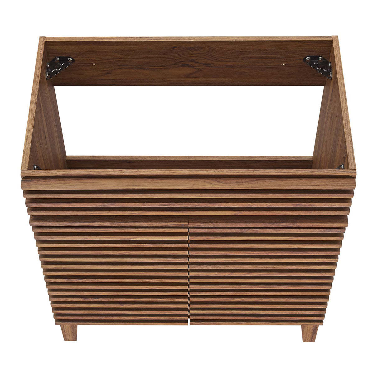 Render 30" Bathroom Vanity Cabinet (Sink Basin Not Included) - Walnut