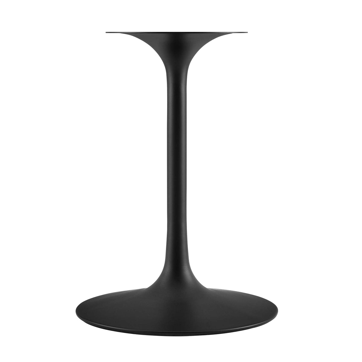 Lippa 24" Square Wood Dining Table - Black Natural