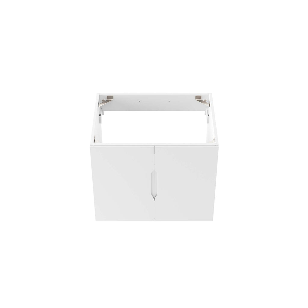 Vitality 24" Bathroom Vanity Cabinet (Sink Basin Not Included) - White