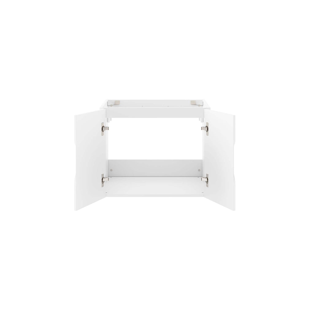 Vitality 24" Bathroom Vanity Cabinet (Sink Basin Not Included) - White