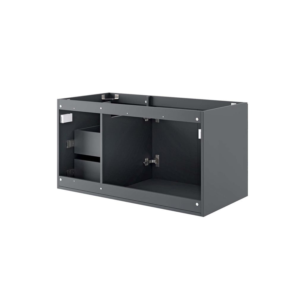 Vitality 36" Bathroom Vanity Cabinet (Sink Basin Not Included) - Gray