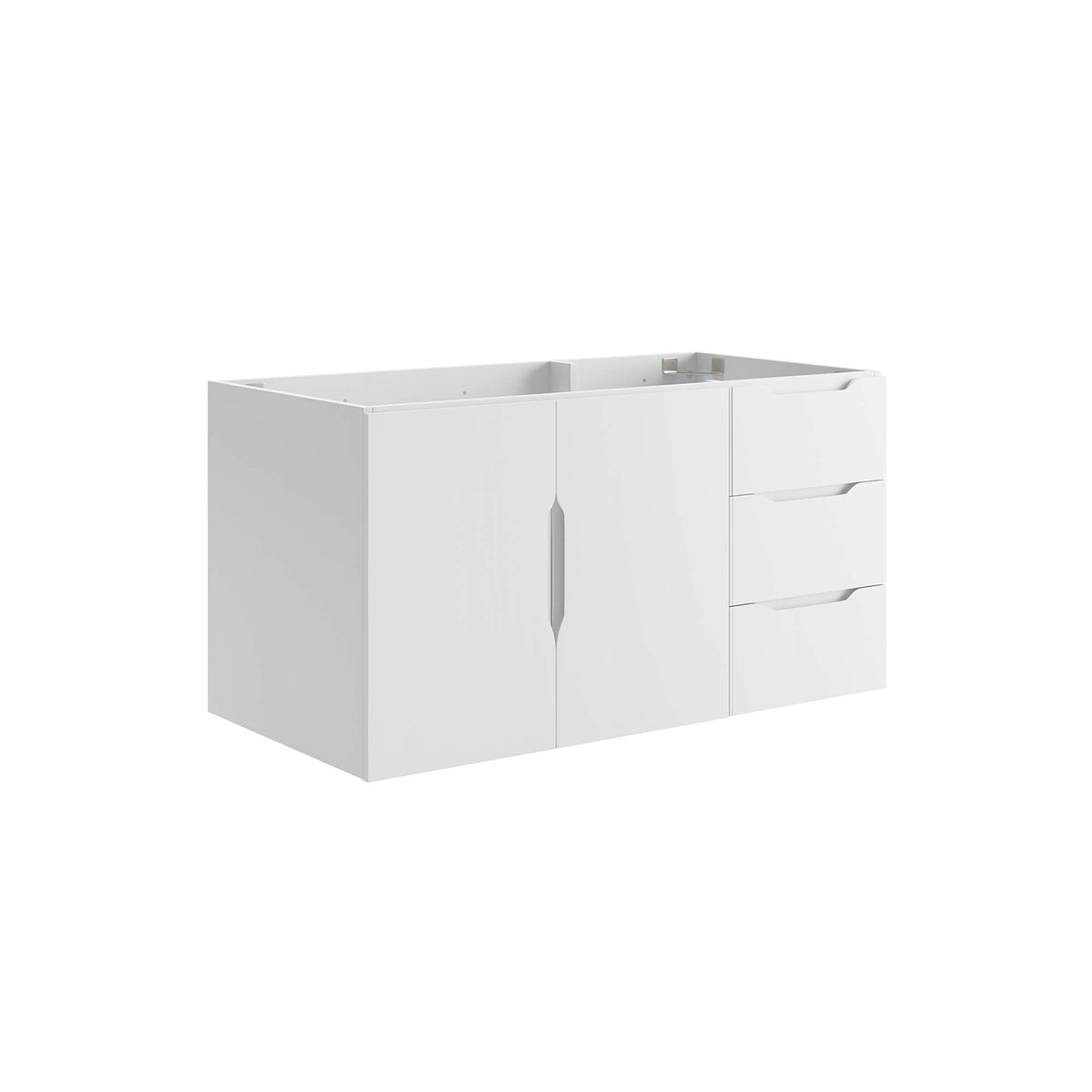 Vitality 36" Bathroom Vanity Cabinet (Sink Basin Not Included) - White