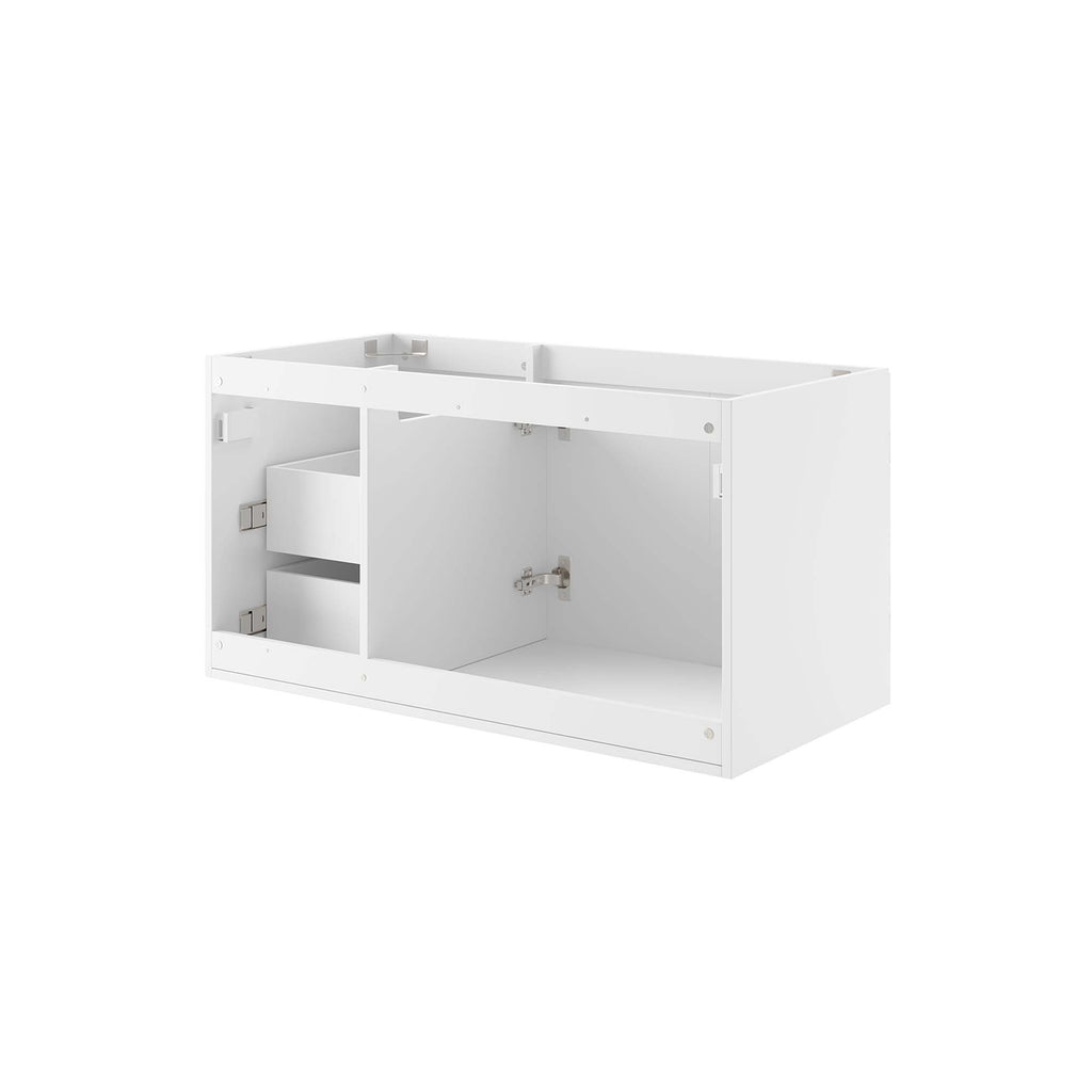 Vitality 36" Bathroom Vanity Cabinet (Sink Basin Not Included) - White