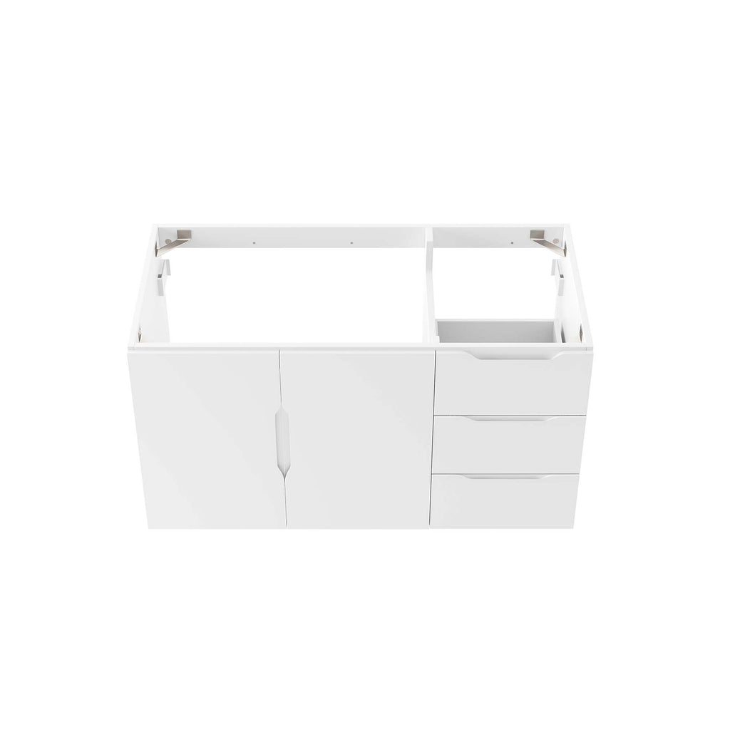 Vitality 36" Bathroom Vanity Cabinet (Sink Basin Not Included) - White