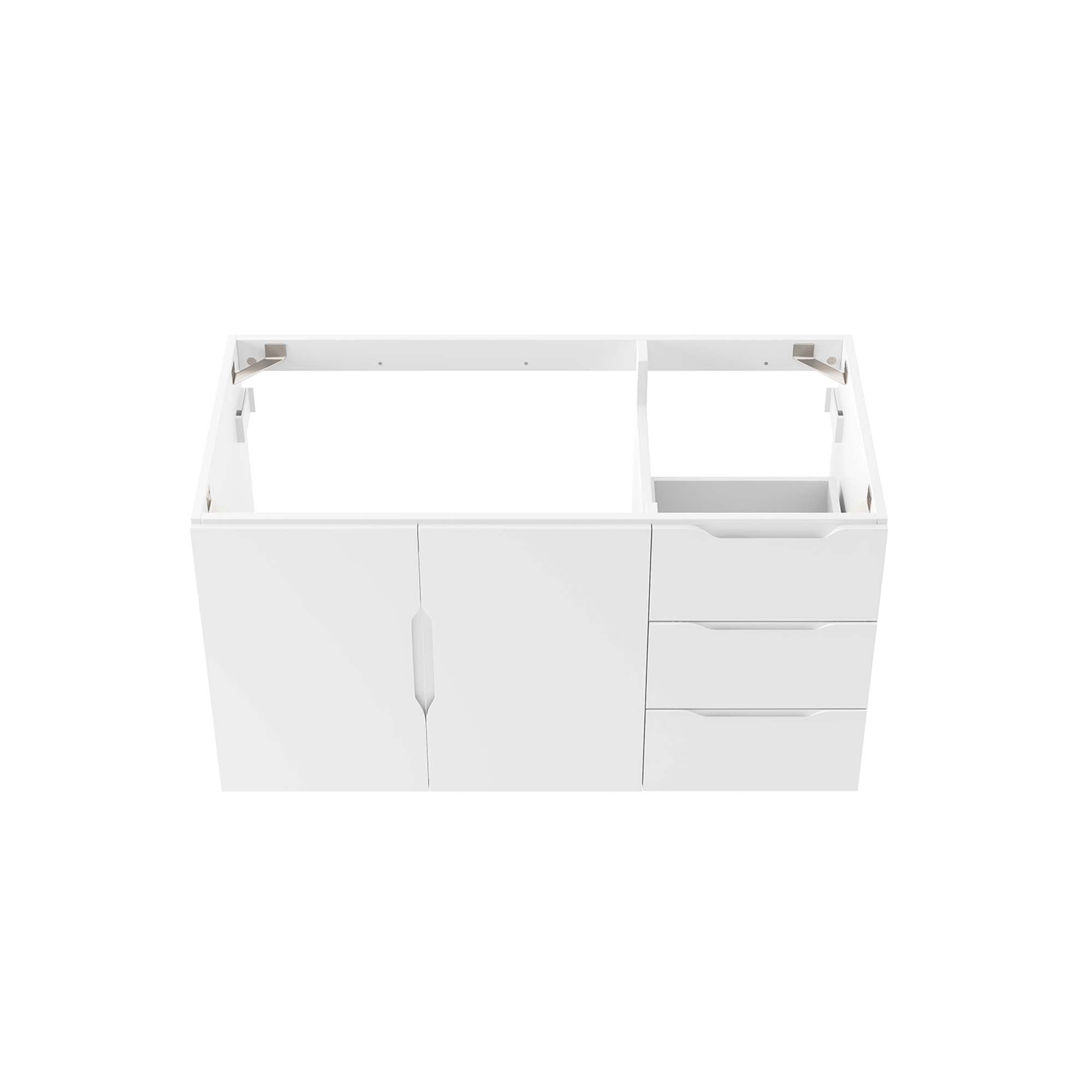 Vitality 36" Bathroom Vanity Cabinet (Sink Basin Not Included) - White