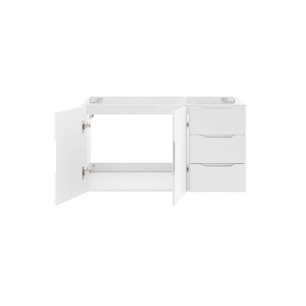Vitality 36" Bathroom Vanity Cabinet (Sink Basin Not Included) - White