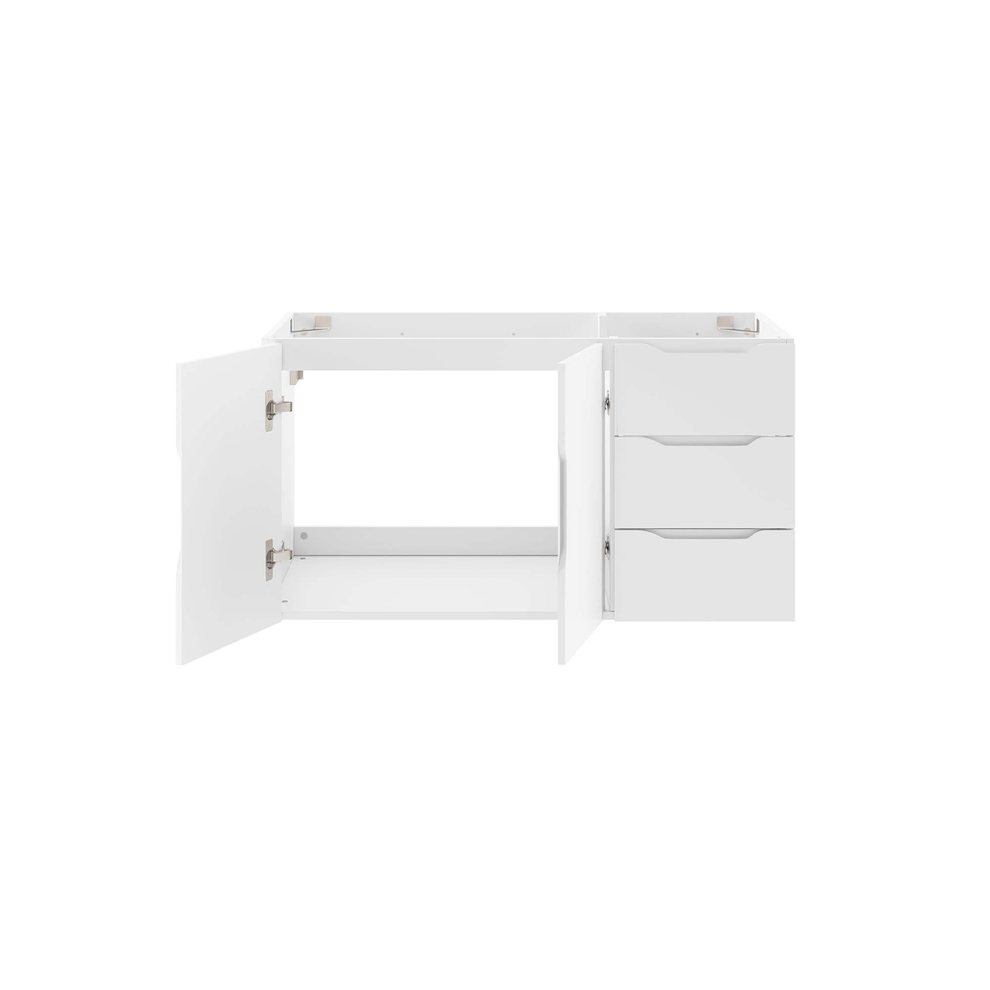 Vitality 36" Bathroom Vanity Cabinet (Sink Basin Not Included) - White