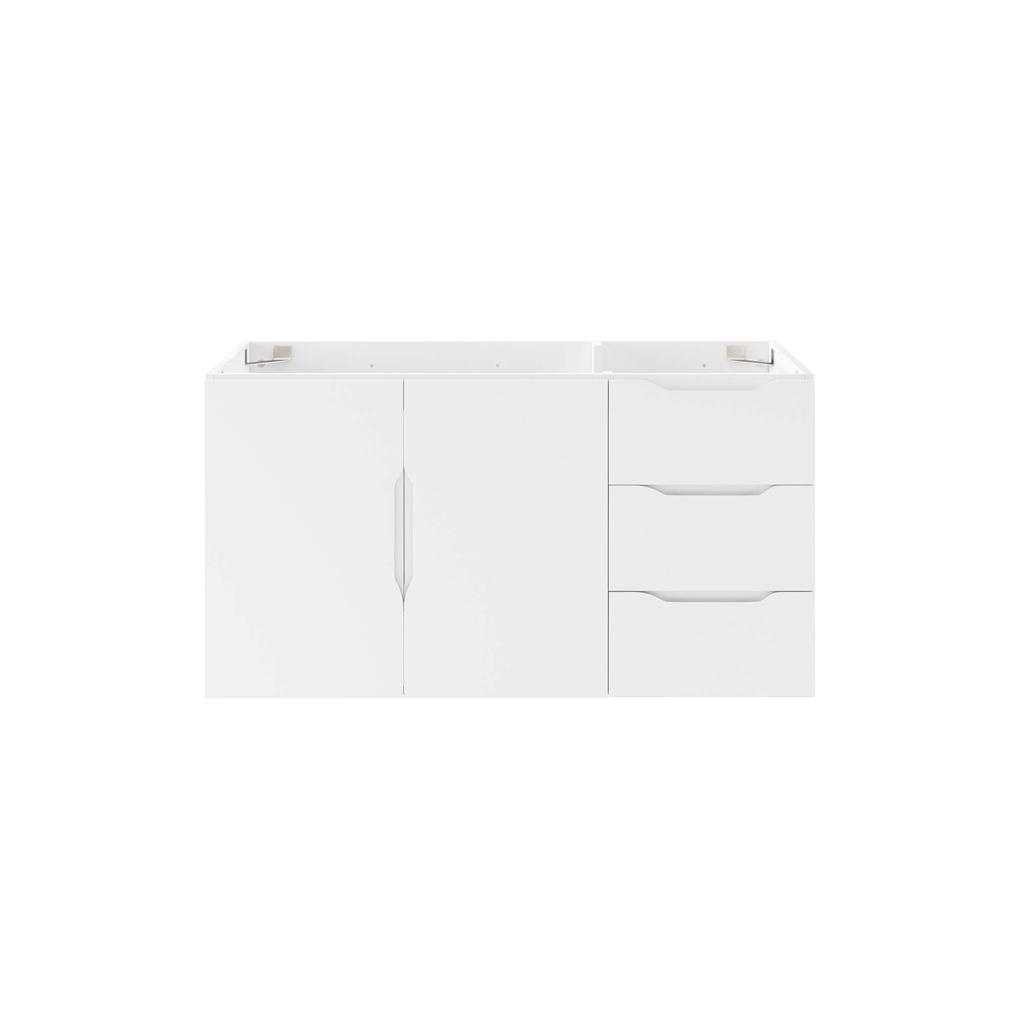 Vitality 36" Bathroom Vanity Cabinet (Sink Basin Not Included) - White