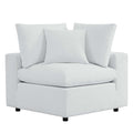 Commix Sunbrella Outdoor Patio Corner Chair - White