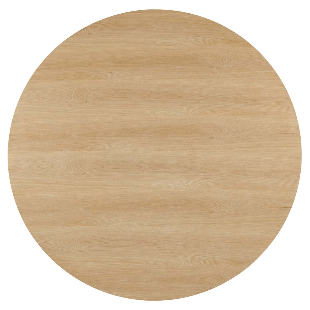 Gratify 60" Round Dining Table - Oak