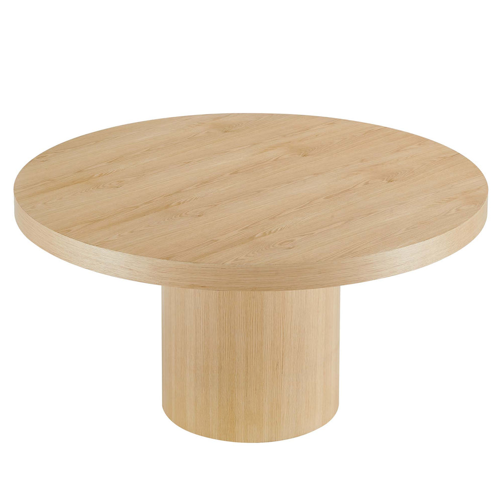 Gratify 60" Round Dining Table - Oak