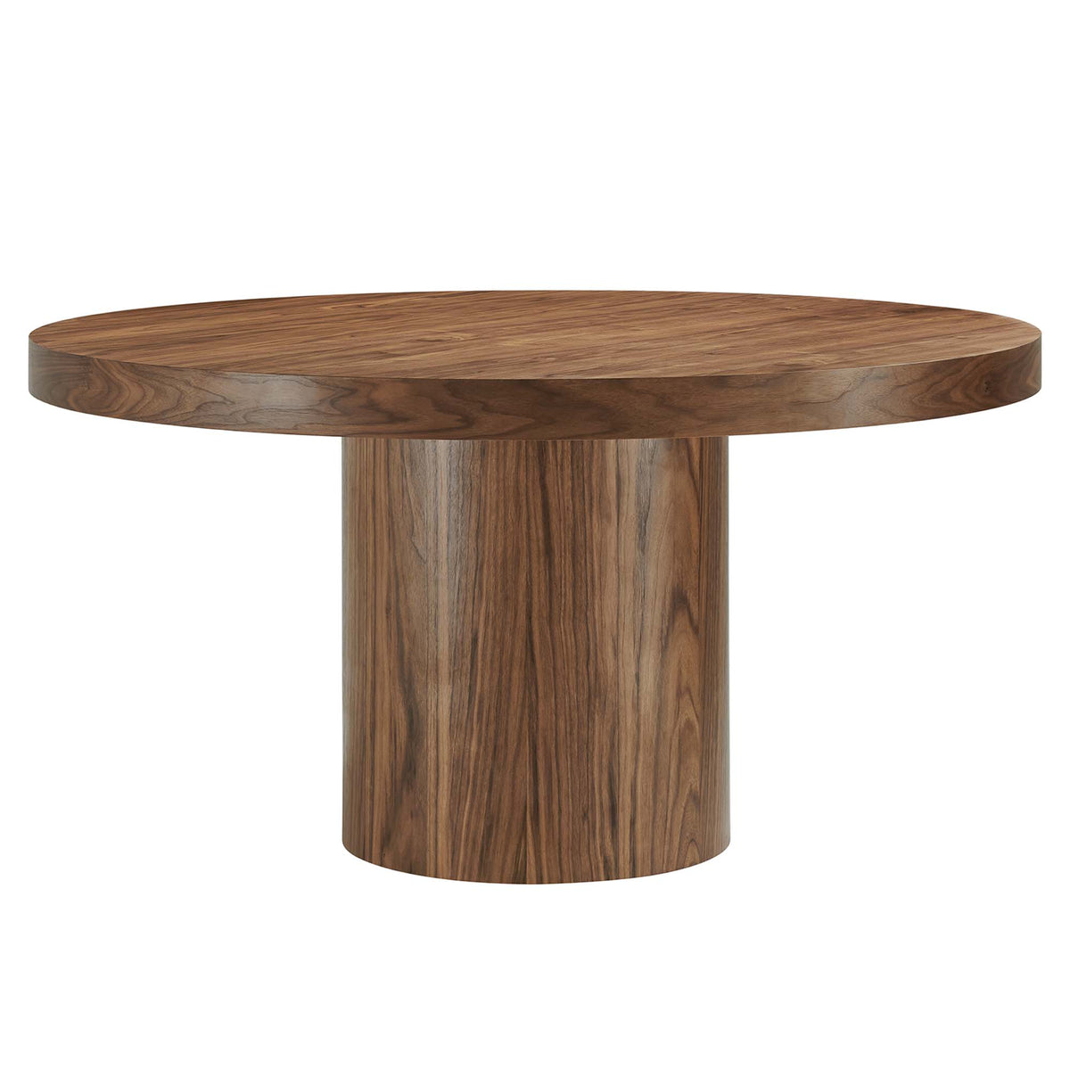 Gratify 60" Round Dining Table - Walnut
