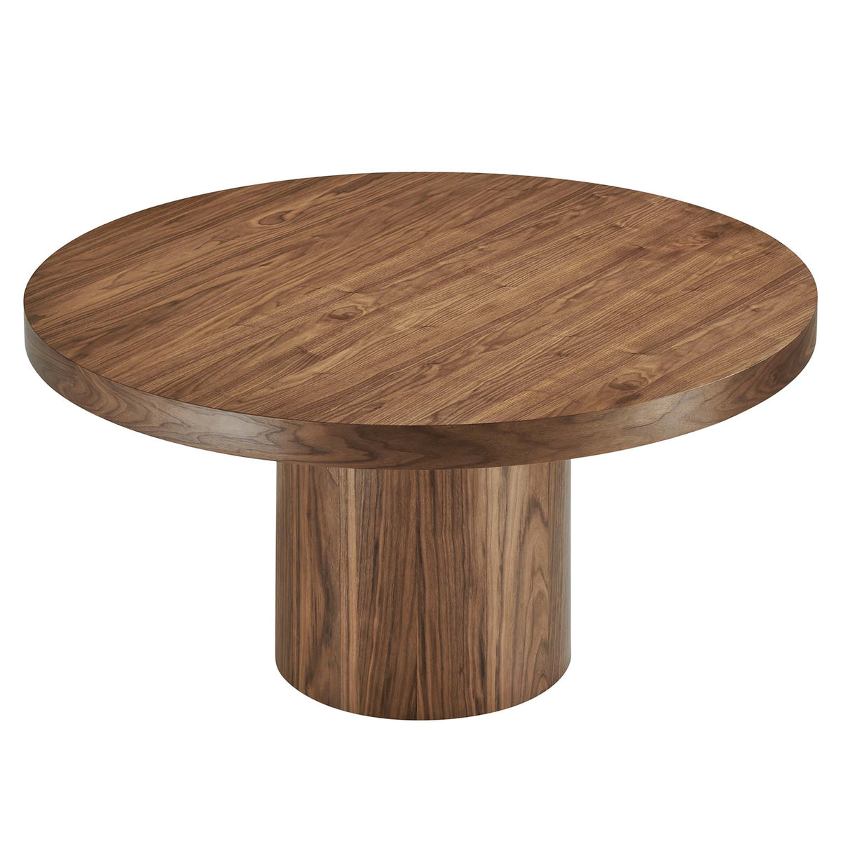 Gratify 60" Round Dining Table - Walnut
