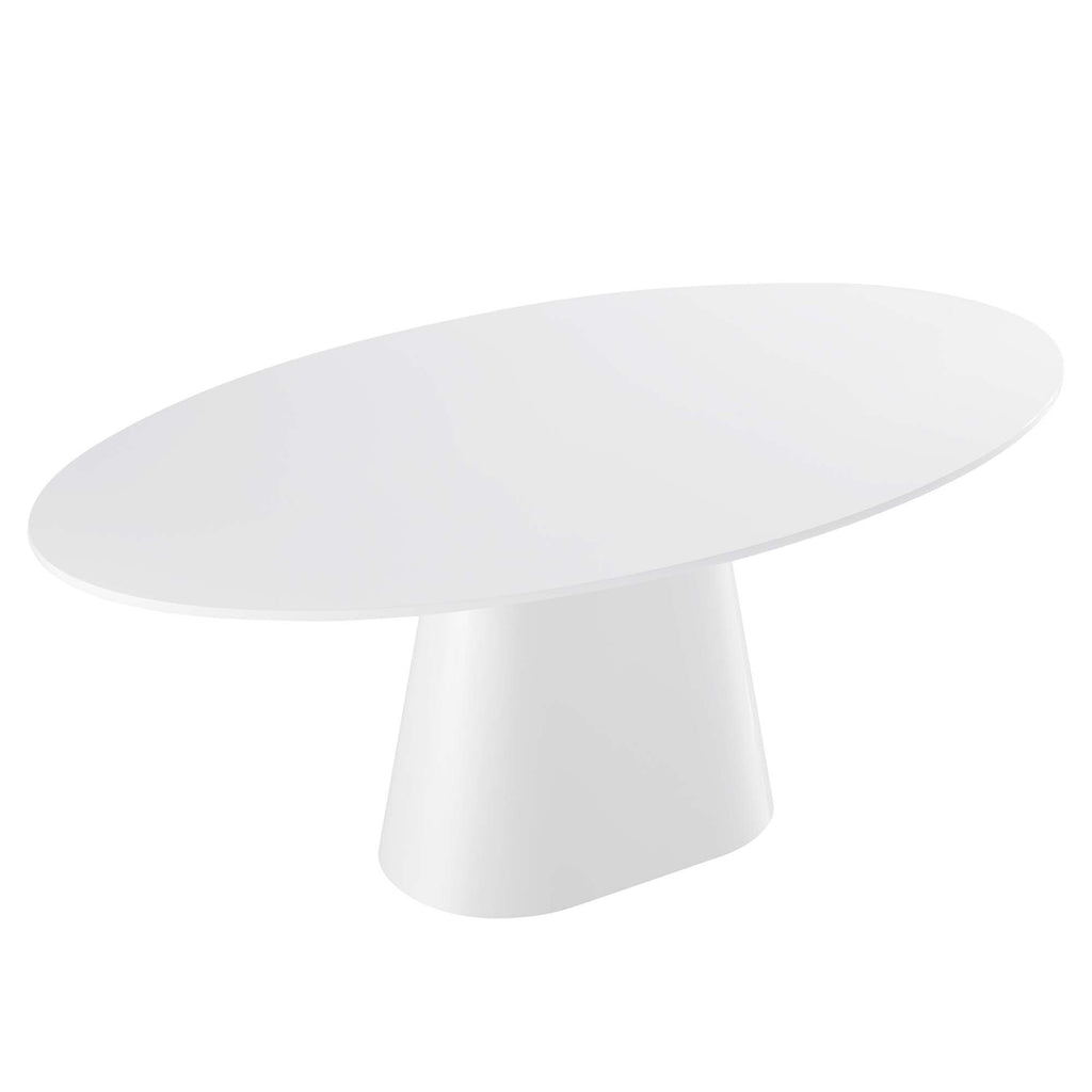 Provision 75" Oval Dining Table - White