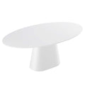 Provision 75" Oval Dining Table - White