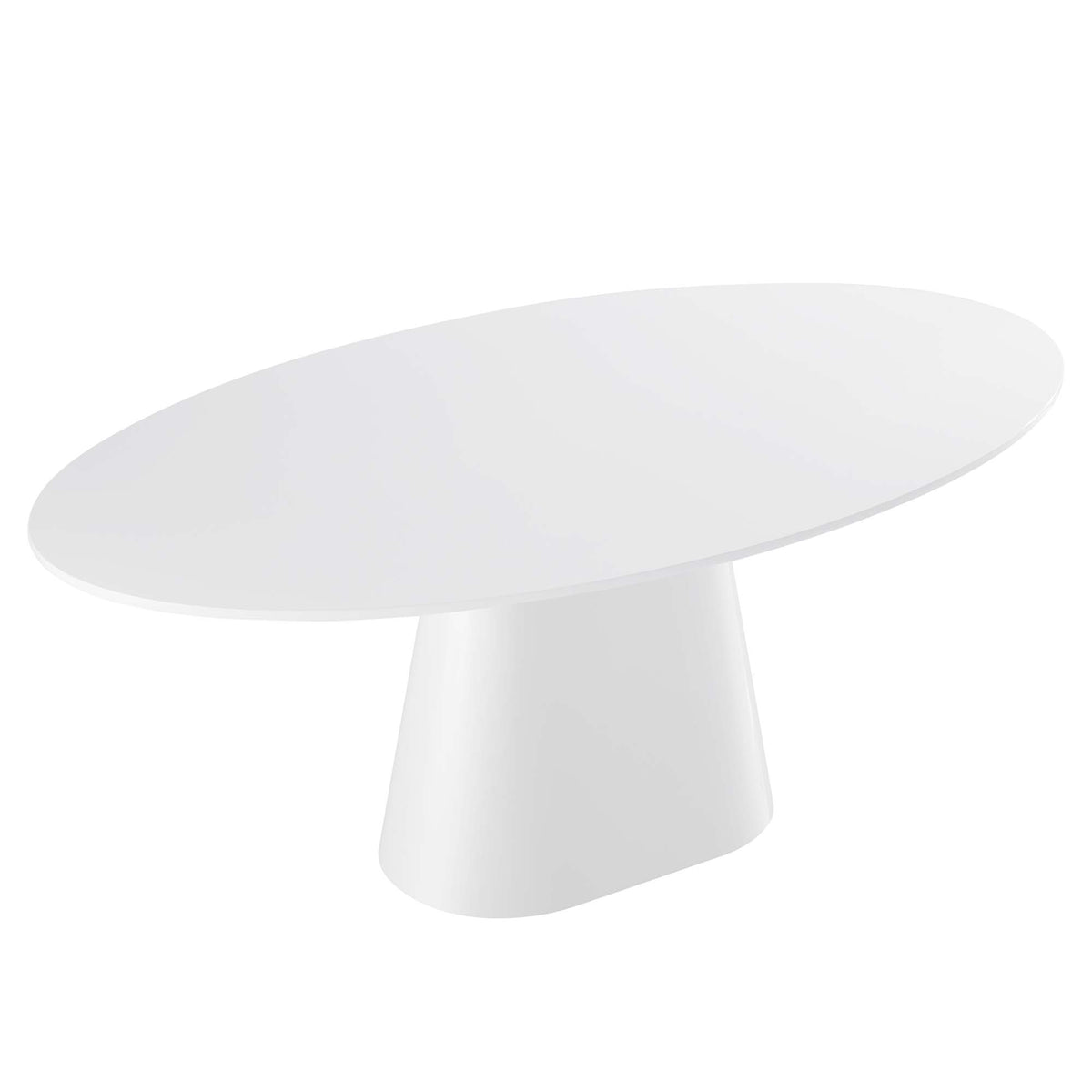 Provision 75" Oval Dining Table - White