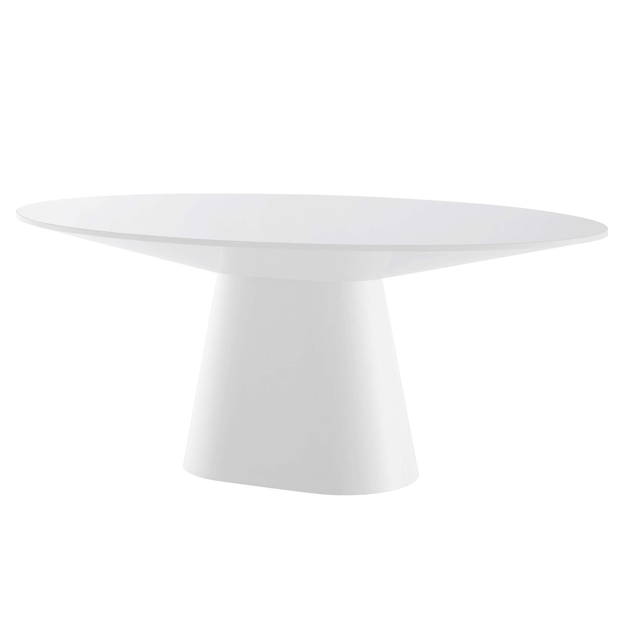 Provision 75" Oval Dining Table - White