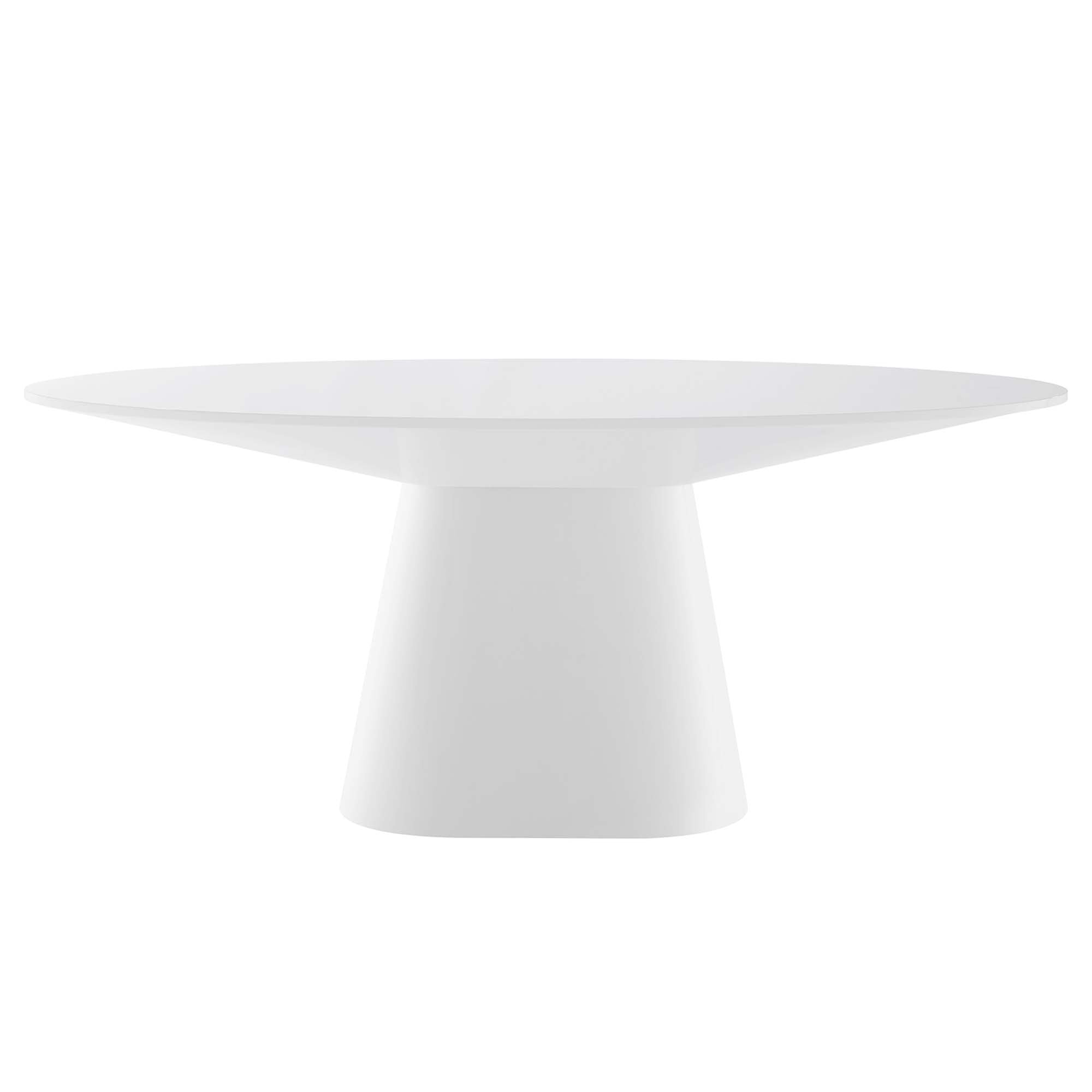 Provision 75" Oval Dining Table - White