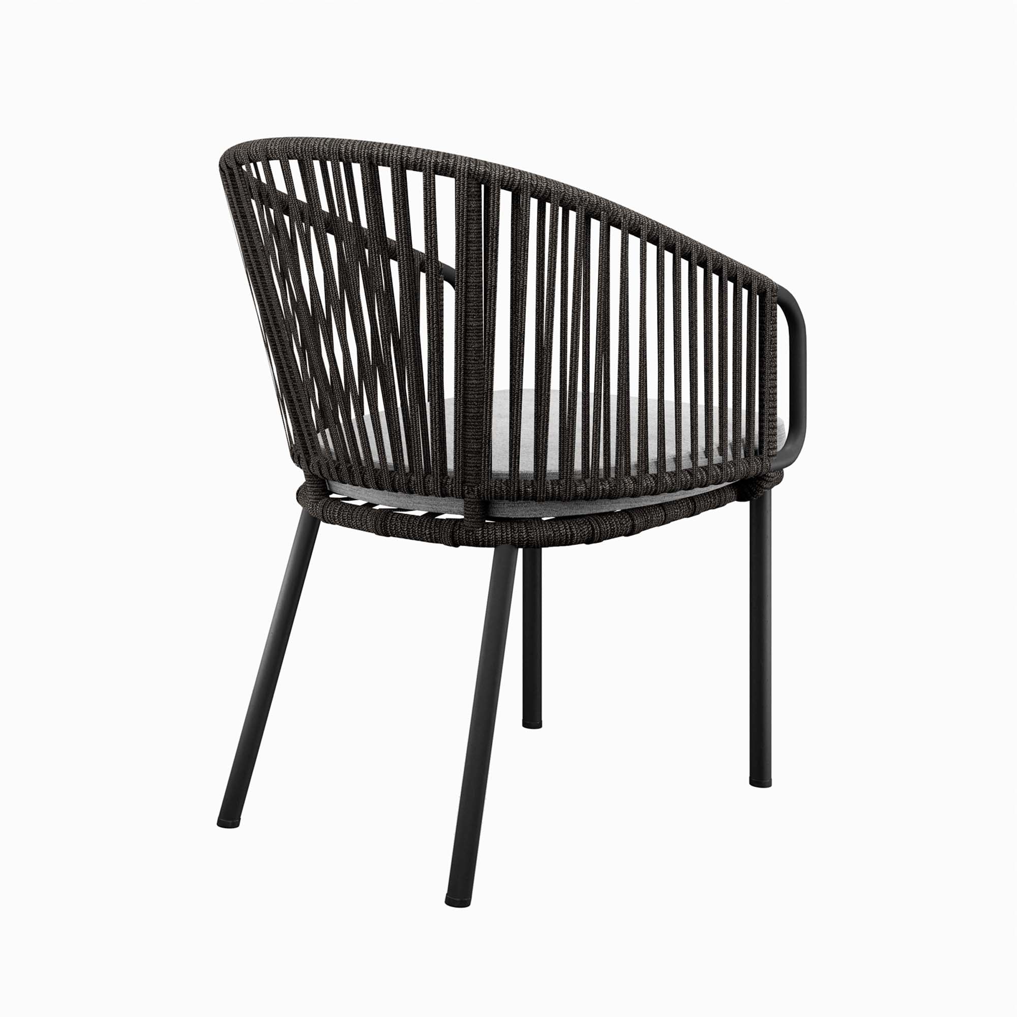 Harbor Outdoor Patio Armchair - Charcoal Gray