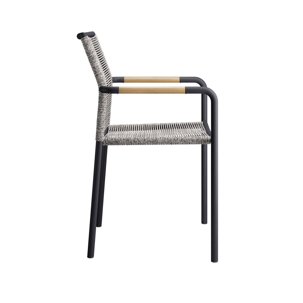 Serenity Outdoor Patio Armchairs Set of 2 - Light Gray