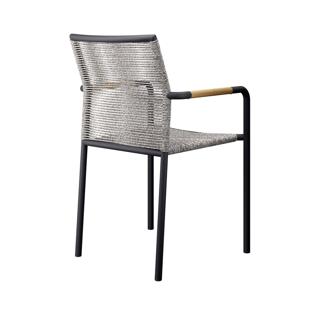 Serenity Outdoor Patio Armchairs Set of 2 - Light Gray