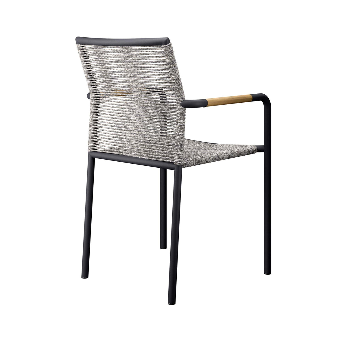 Serenity Outdoor Patio Armchairs Set of 2 - Light Gray