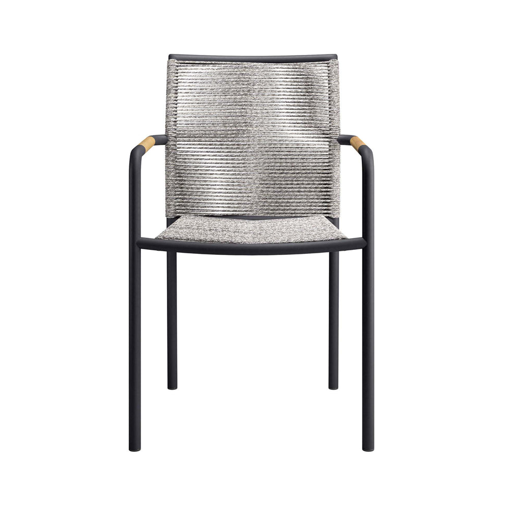 Serenity Outdoor Patio Armchairs Set of 2 - Light Gray