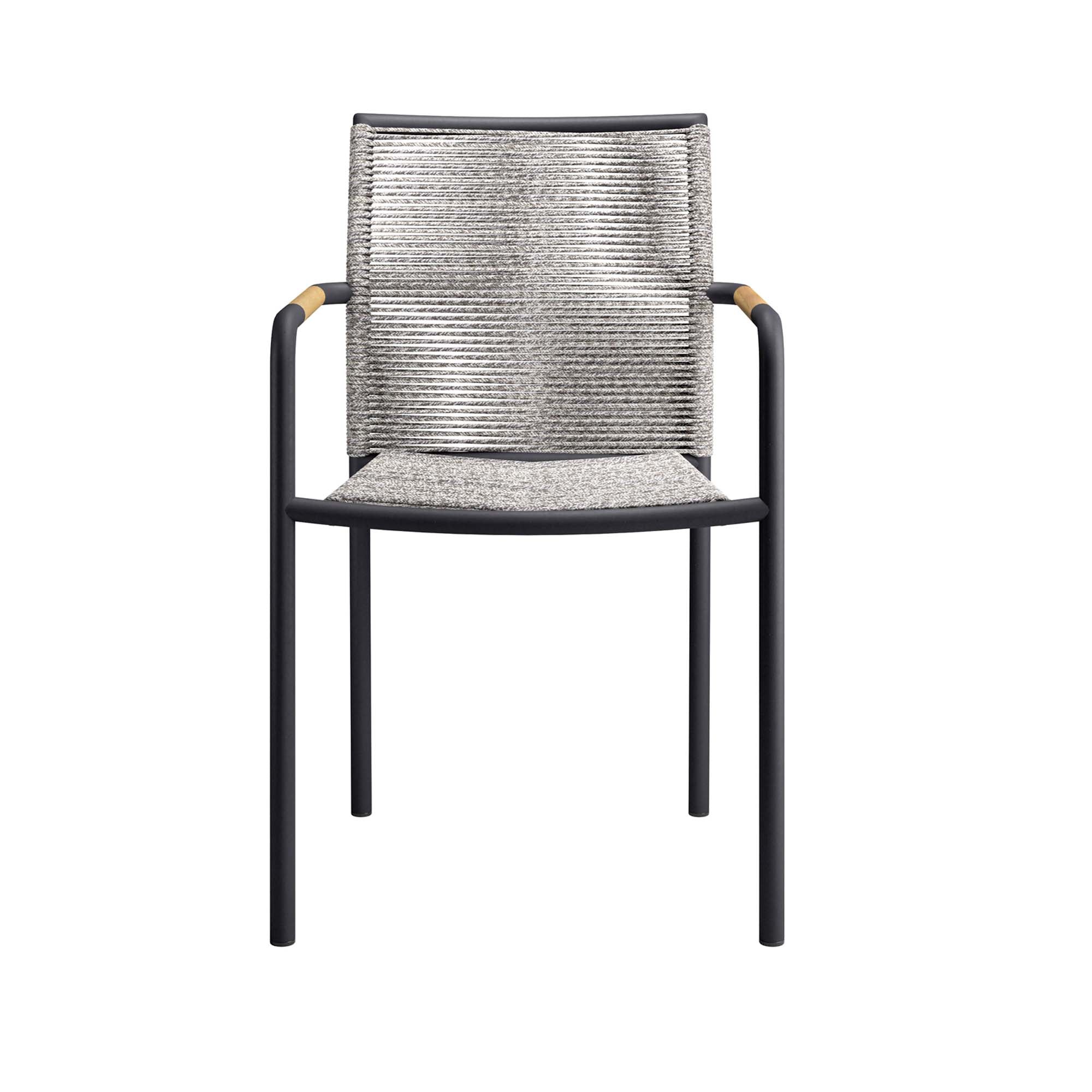 Serenity Outdoor Patio Armchairs Set of 2 - Light Gray