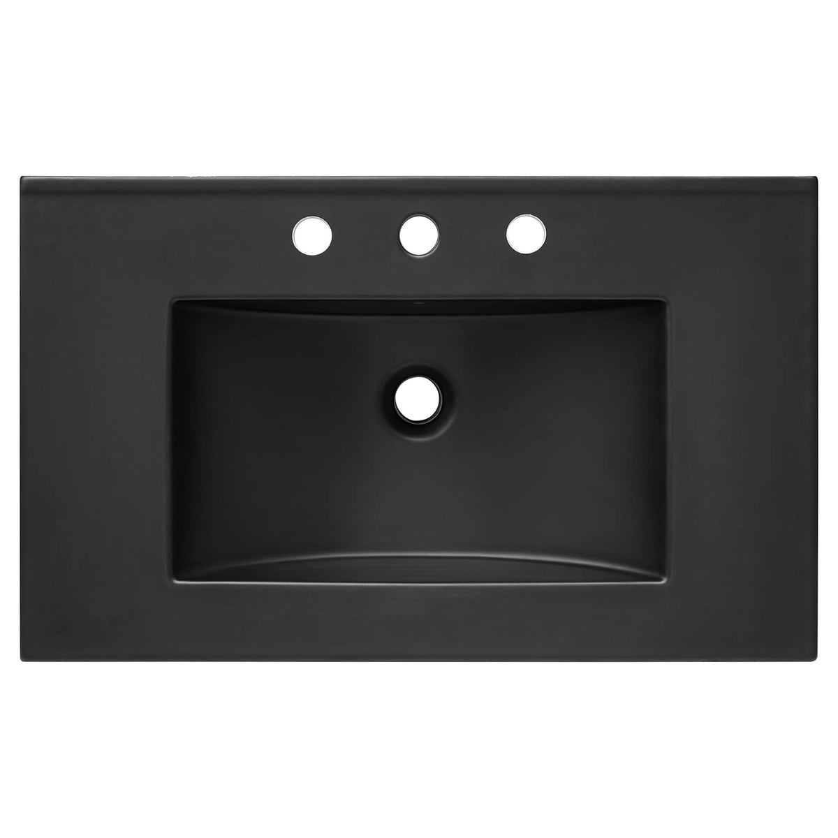 Cayman 30" Bathroom Sink - Black