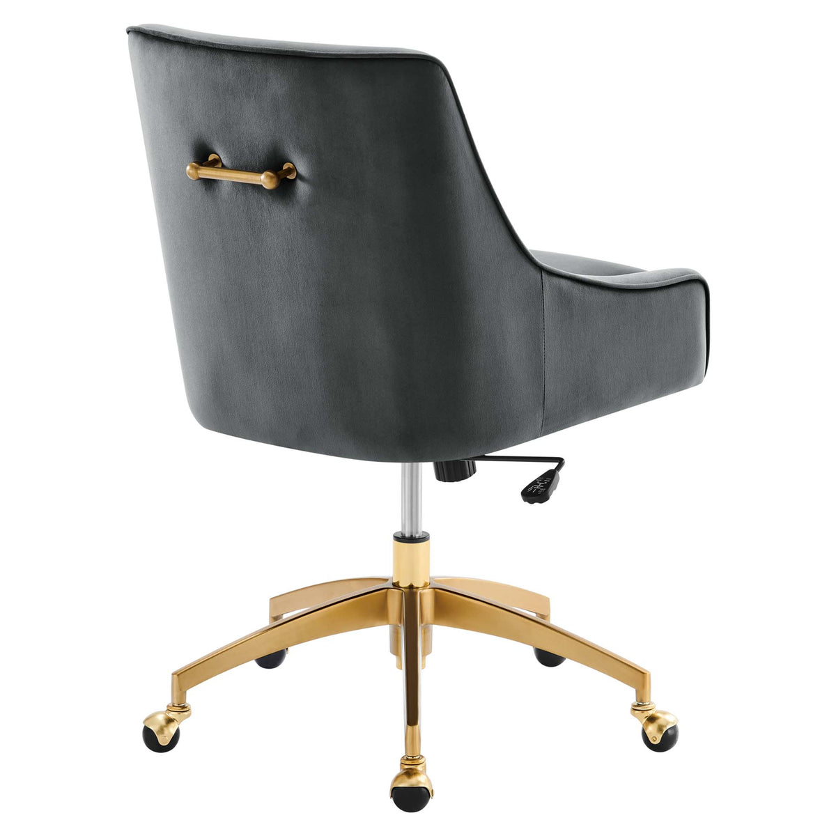 Discern Performance Velvet Office Chair - Gray (chair)