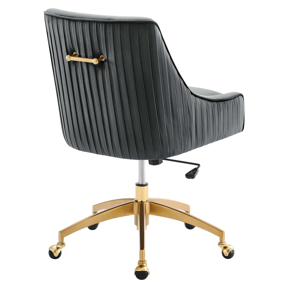 Discern Performance Velvet Office Chair - Gray (Chair)