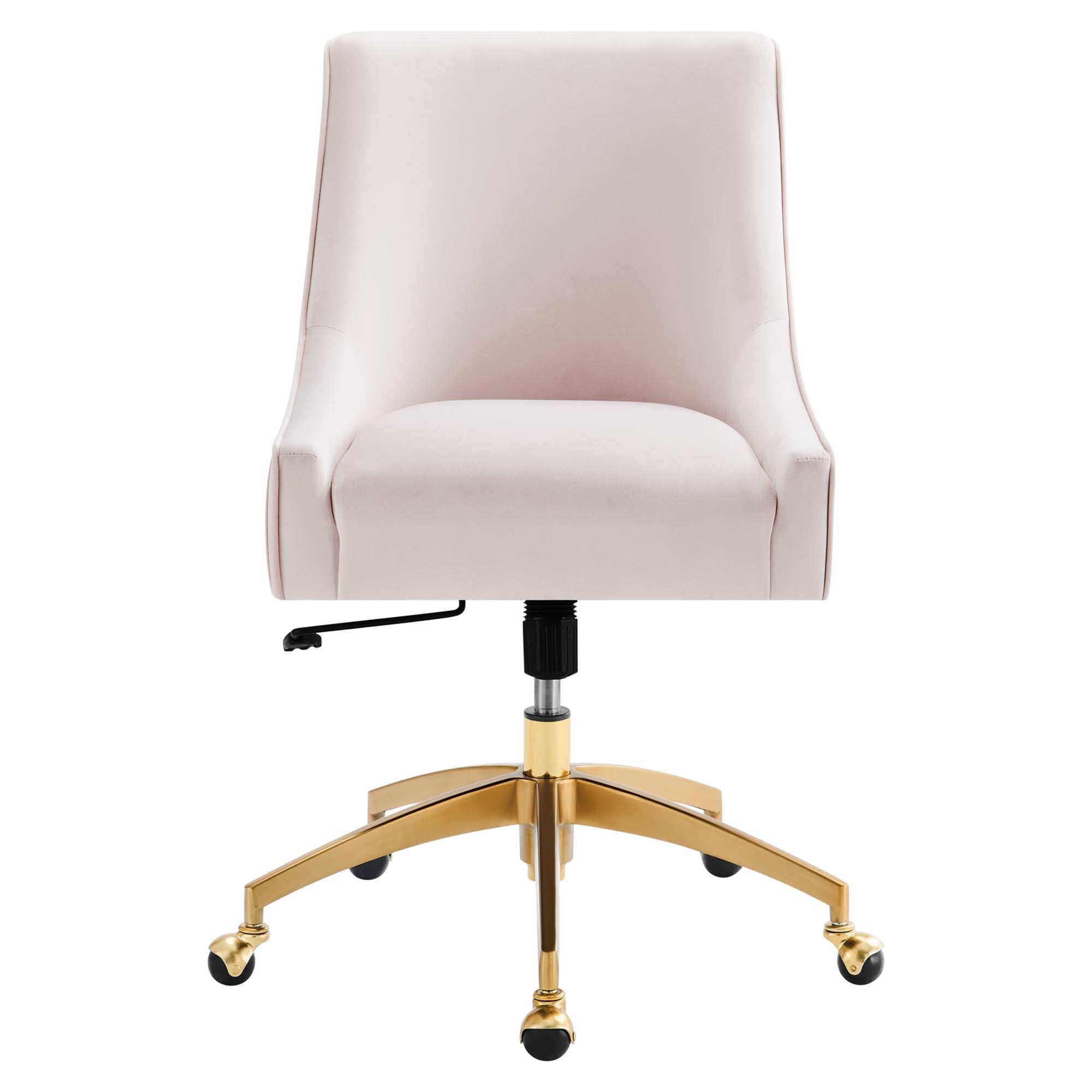 Discern Performance Velvet Office Chair - Pink (Chair)