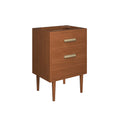Cassia 24" Teak Wood Bathroom Vanity Cabinet (Sink Basin Not Included) - Natural