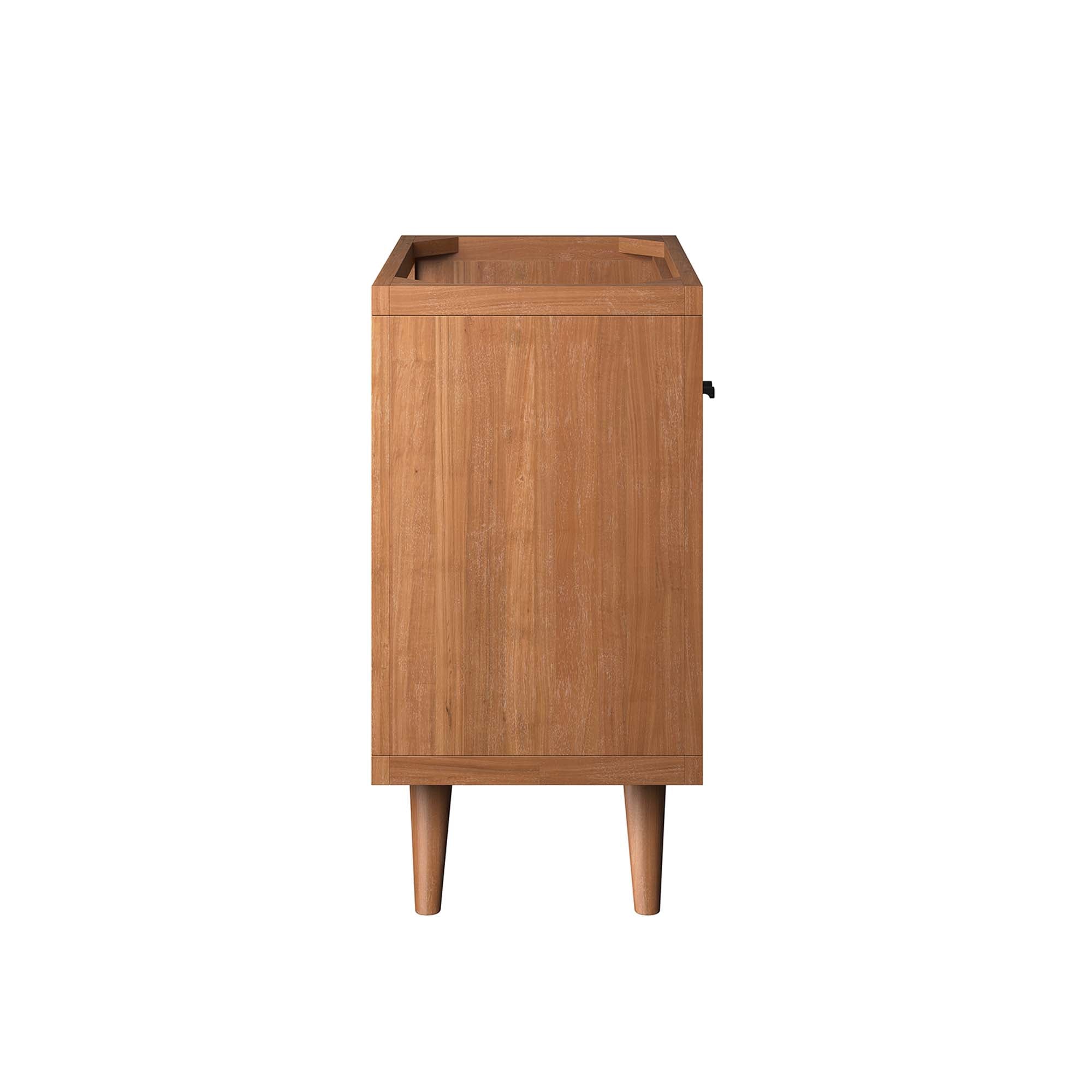 Birdie 24" Teak Wood Bathroom Vanity Cabinet (Sink Basin Not Included) - Natural