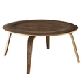 Fathom Wood Coffee Table - Walnut