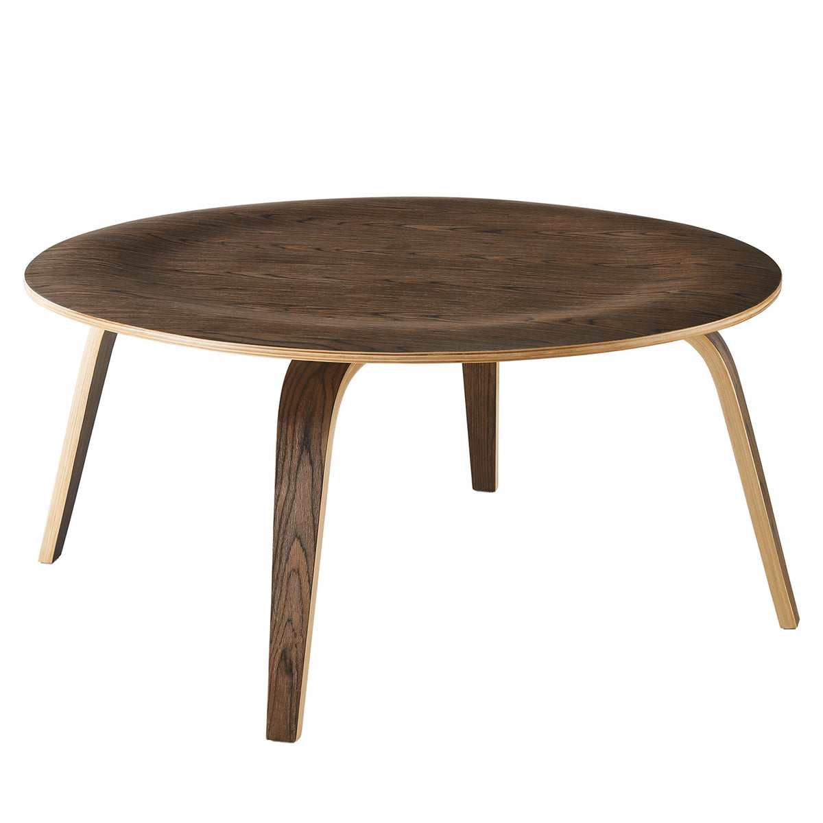 Fathom Wood Coffee Table - Walnut