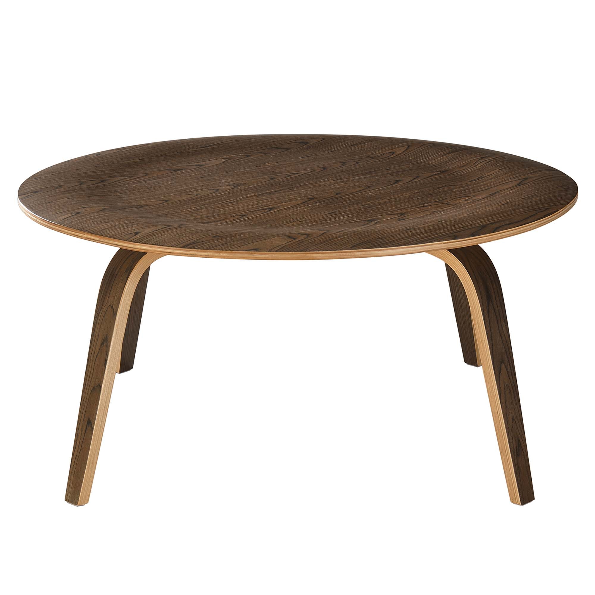 Fathom Wood Coffee Table - Walnut