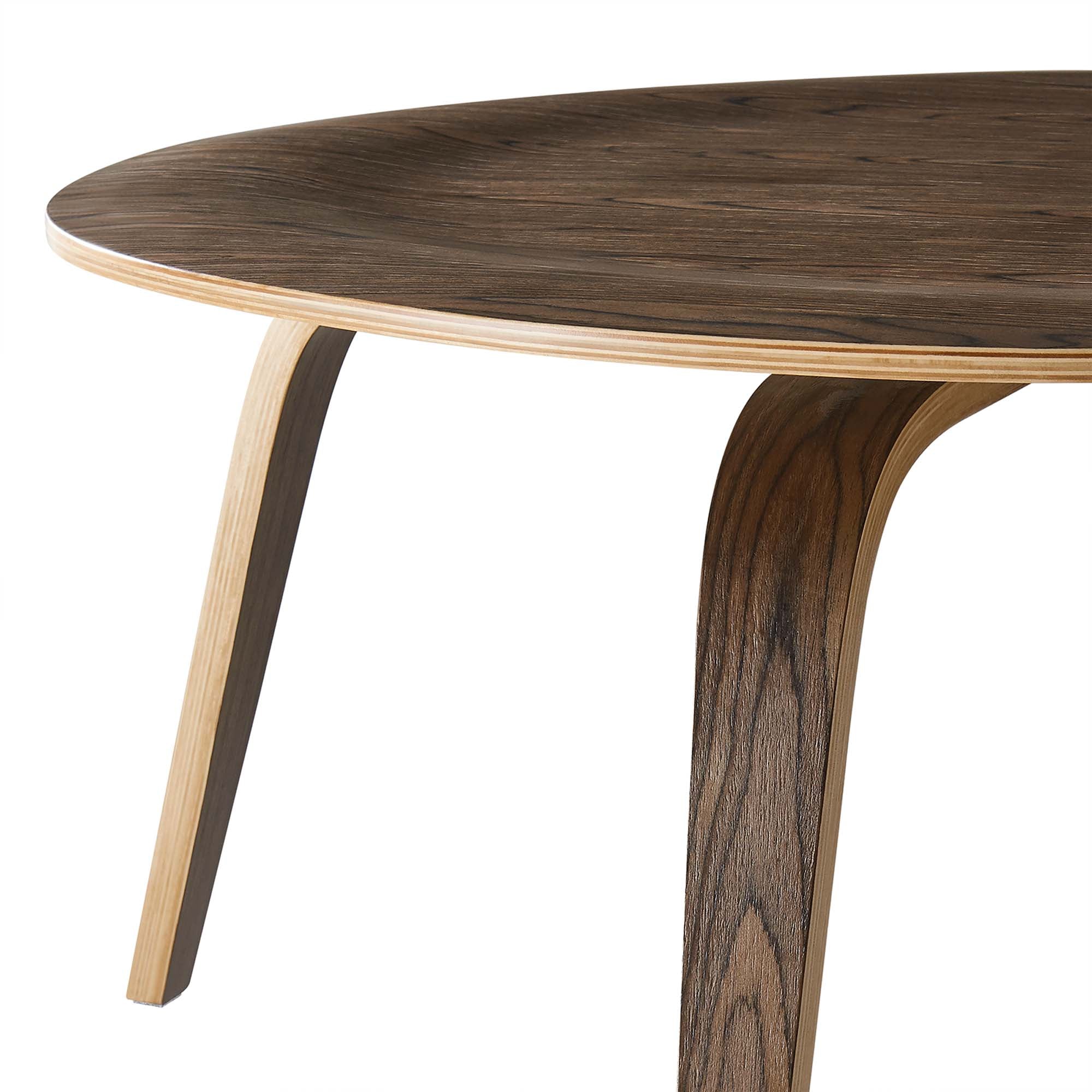 Fathom Wood Coffee Table - Walnut