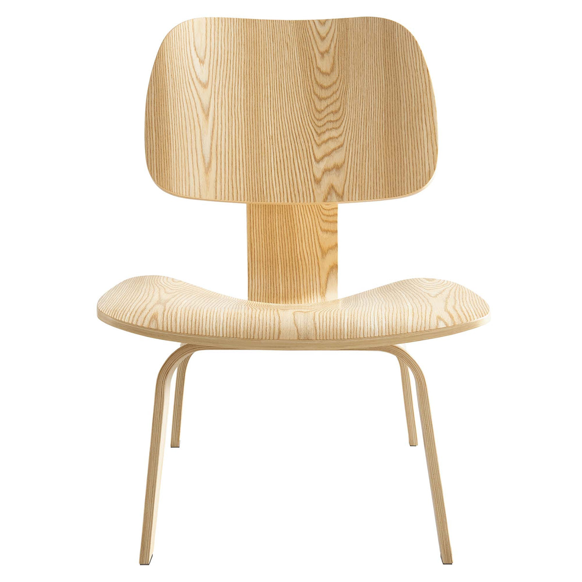 Fathom Wood Lounge Chair - Natural