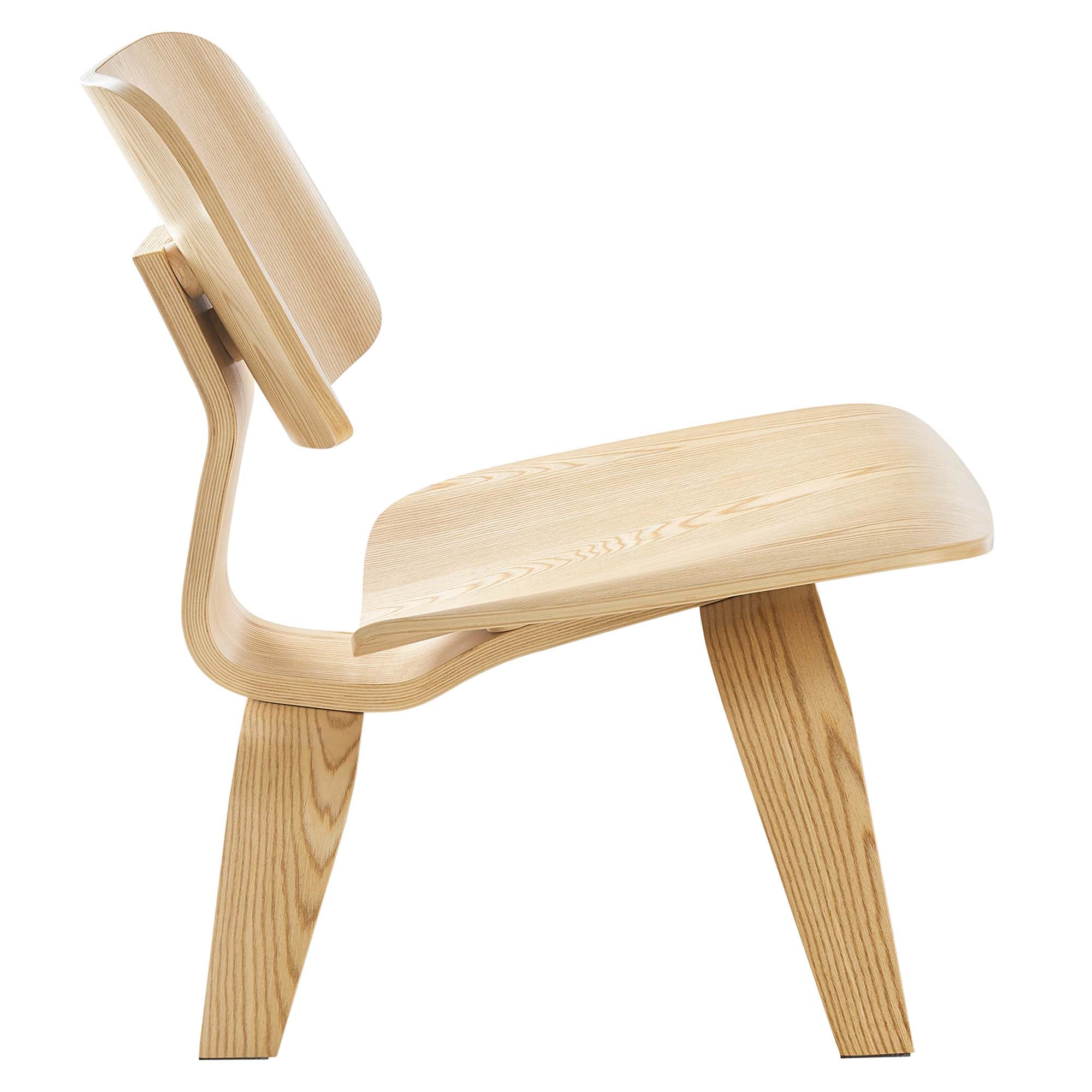 Fathom Wood Lounge Chair - Natural