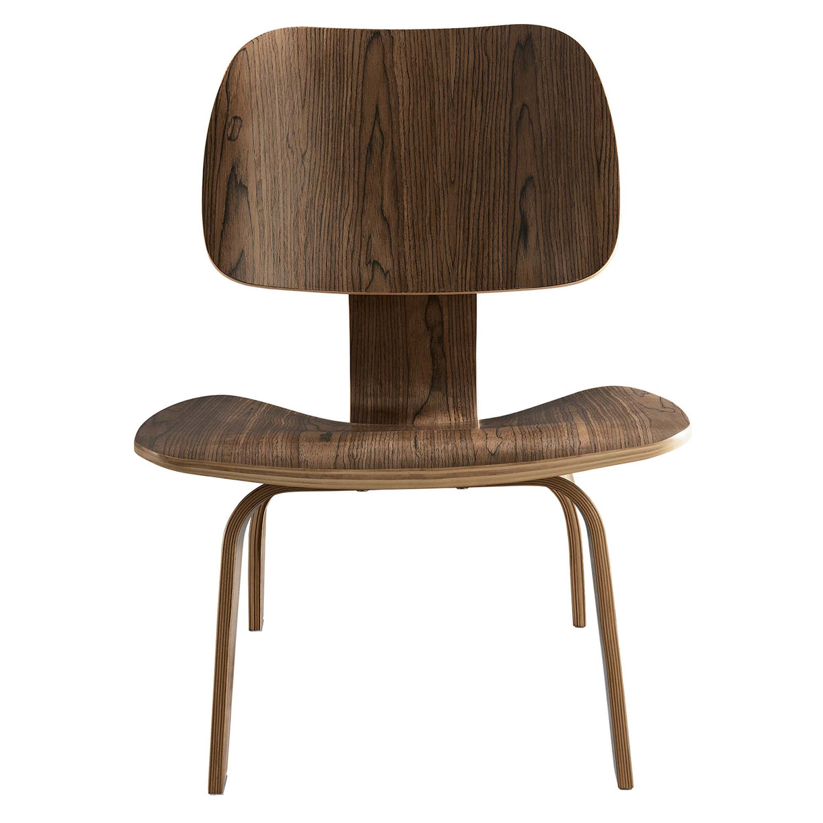 Fathom Wood Lounge Chair - Walnut