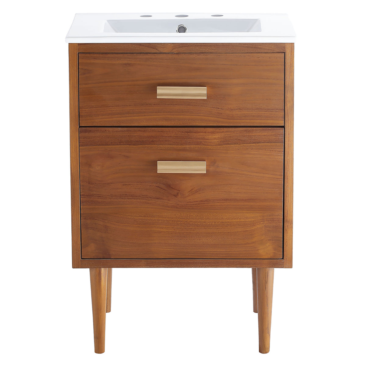 Cassia 24" Bathroom Vanity - Natural White