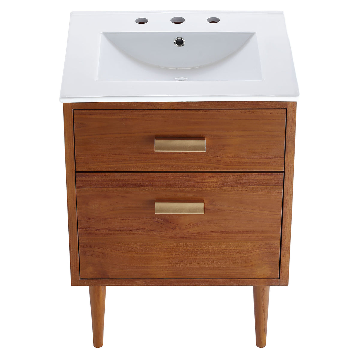 Cassia 24" Bathroom Vanity - Natural White