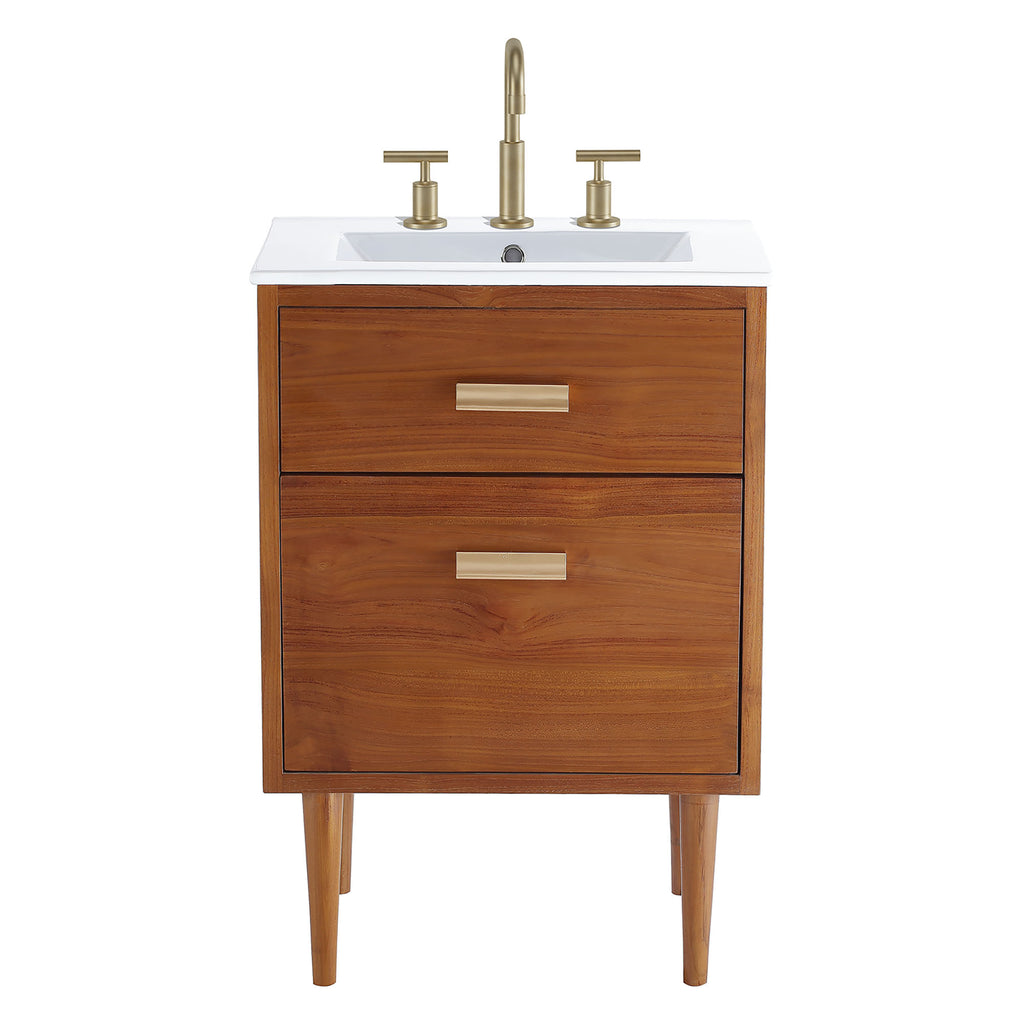 Cassia 24" Bathroom Vanity - Natural White