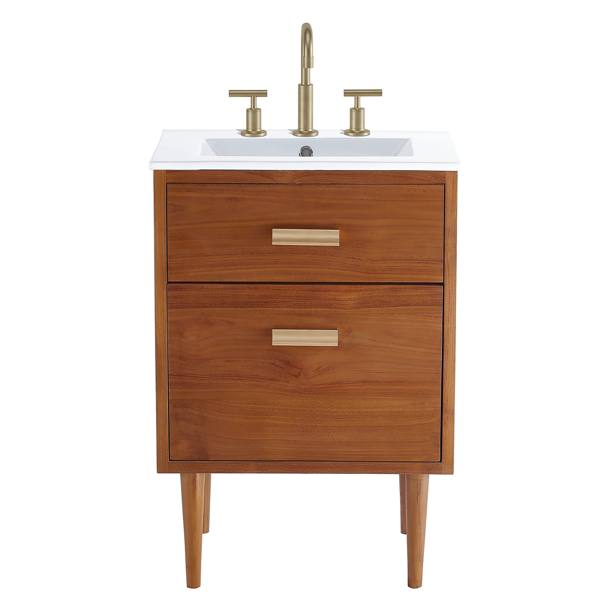 Cassia 24" Bathroom Vanity - Natural White